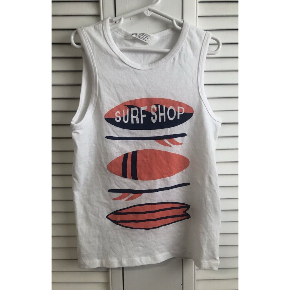 H&M Size 6-8 Surf Shop Tank